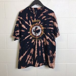 GGS T-Shirt Size XLarge Vancoover Canada Tie Dye Black  Heavyweight 100% Cotton